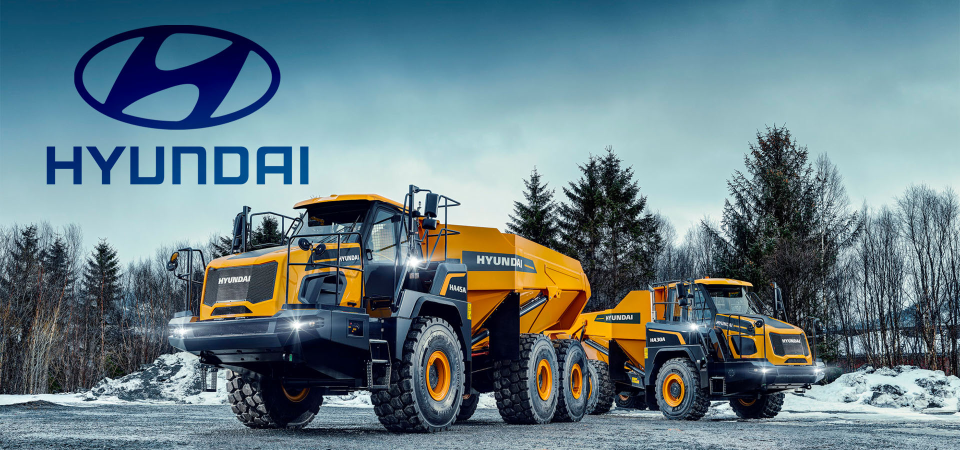 Hyundai heavy equipment