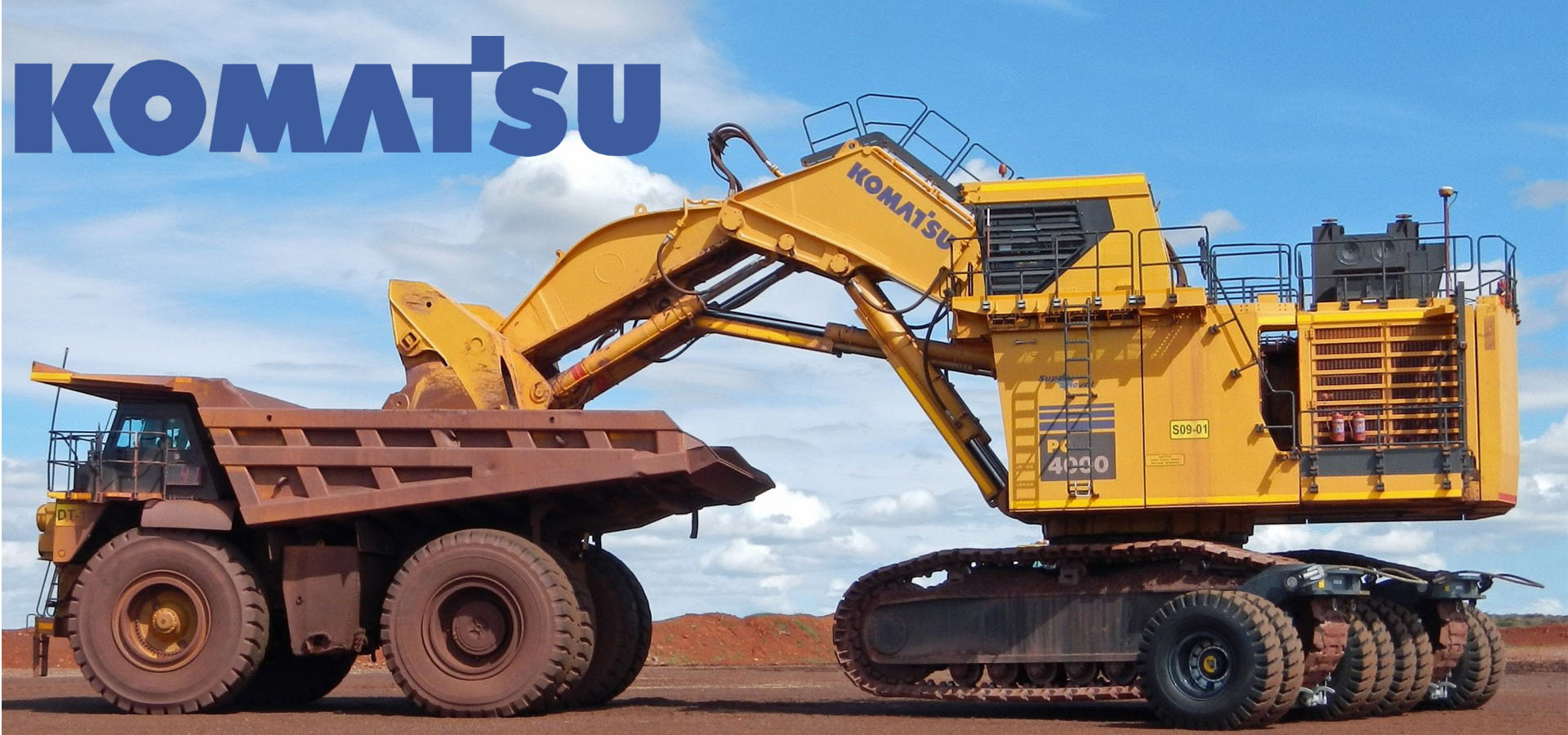 Komatsu construction equipment